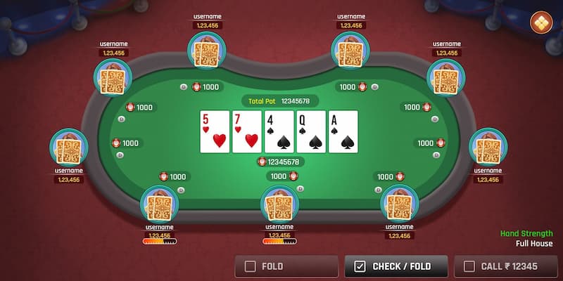 Poker đổi thưởng có nhiều phiên bản để người chơi chọn cược